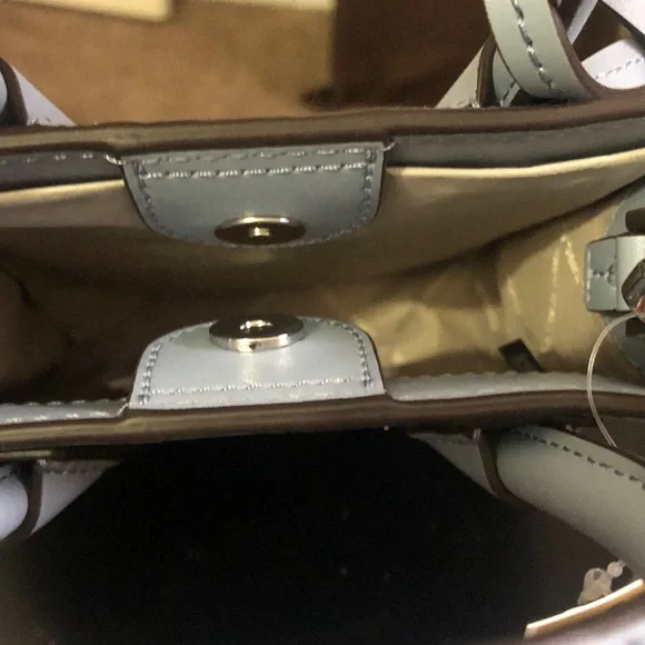 Michael Kors Sky Blue Mini Bag - Picture 3 of 4